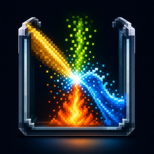 Particle Simulator elemental app icon